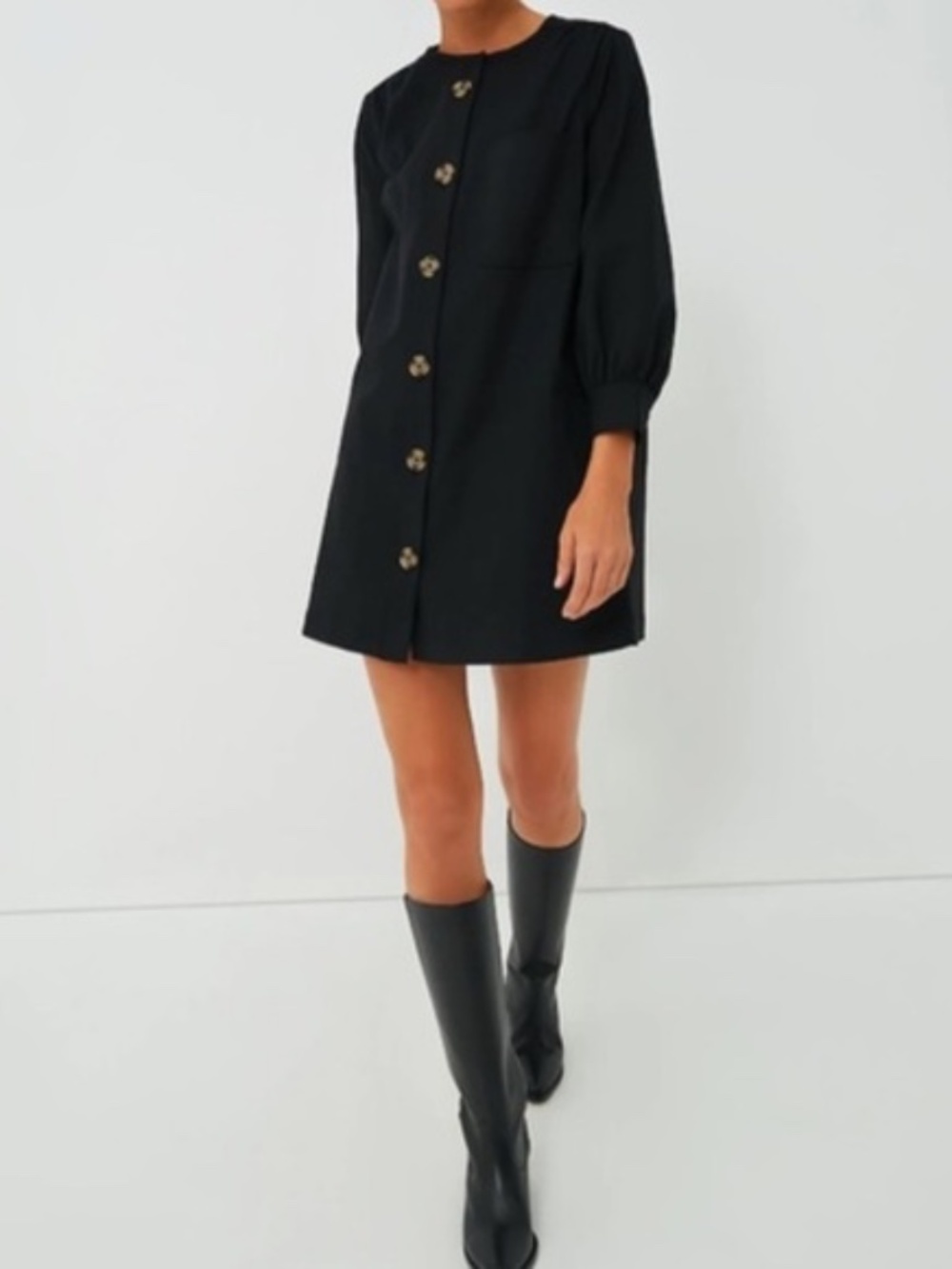 TUCKERNUCK BLAKE DRESS IN BLACK XS!